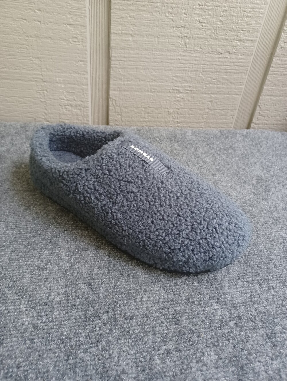 Bombas Men's Sunday Slipper Shoe Size 9 M Soft Warm In Cool Smoke